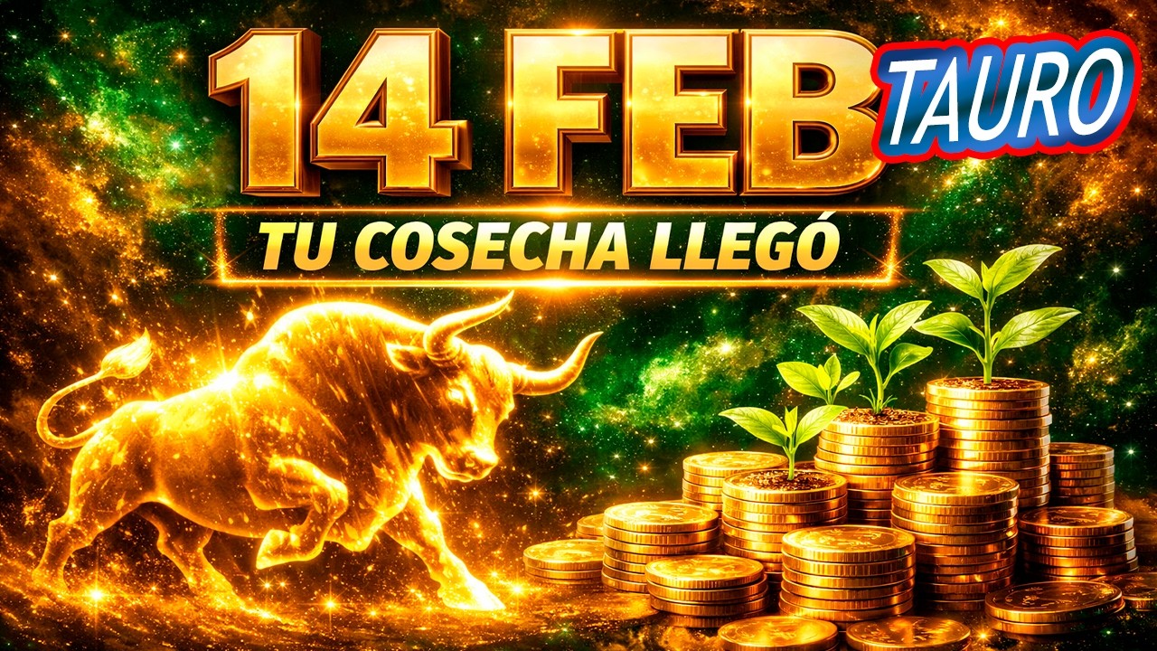 TAURO 14 de FEBRERO: ¡SE ACABÓ LA SEQUÍA! Alguien te VIGILA y tu GRAN COSECHA llega HOY 😱🍀💰✨💖