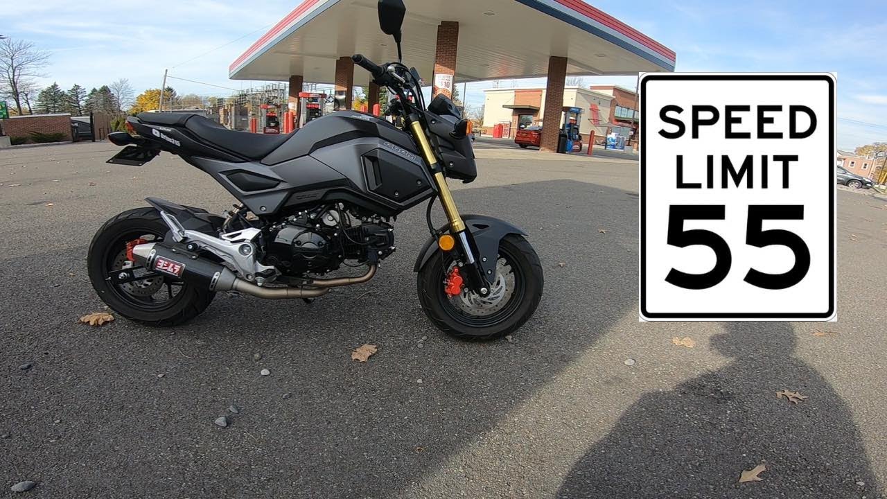 What It's Like To Ride a Honda Grom On The HIGHWAY !!!
