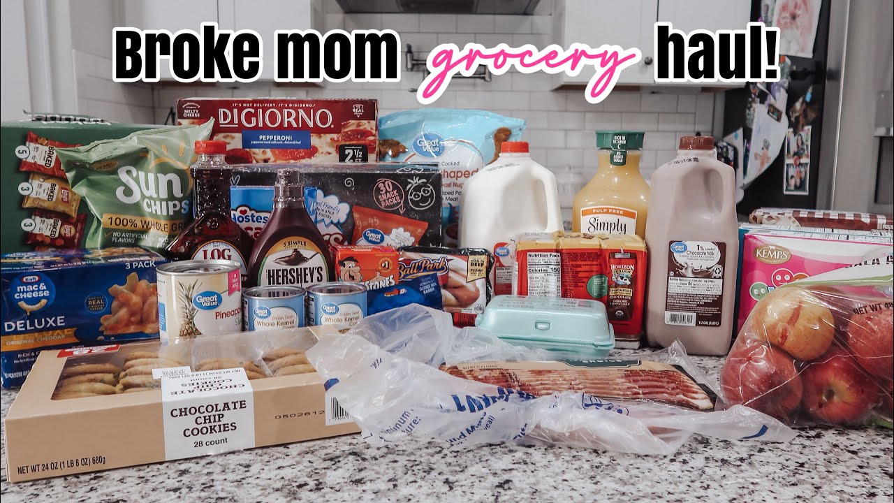 Покупки продуктов для мамы-одиночки | Покупки продуктов + план питания