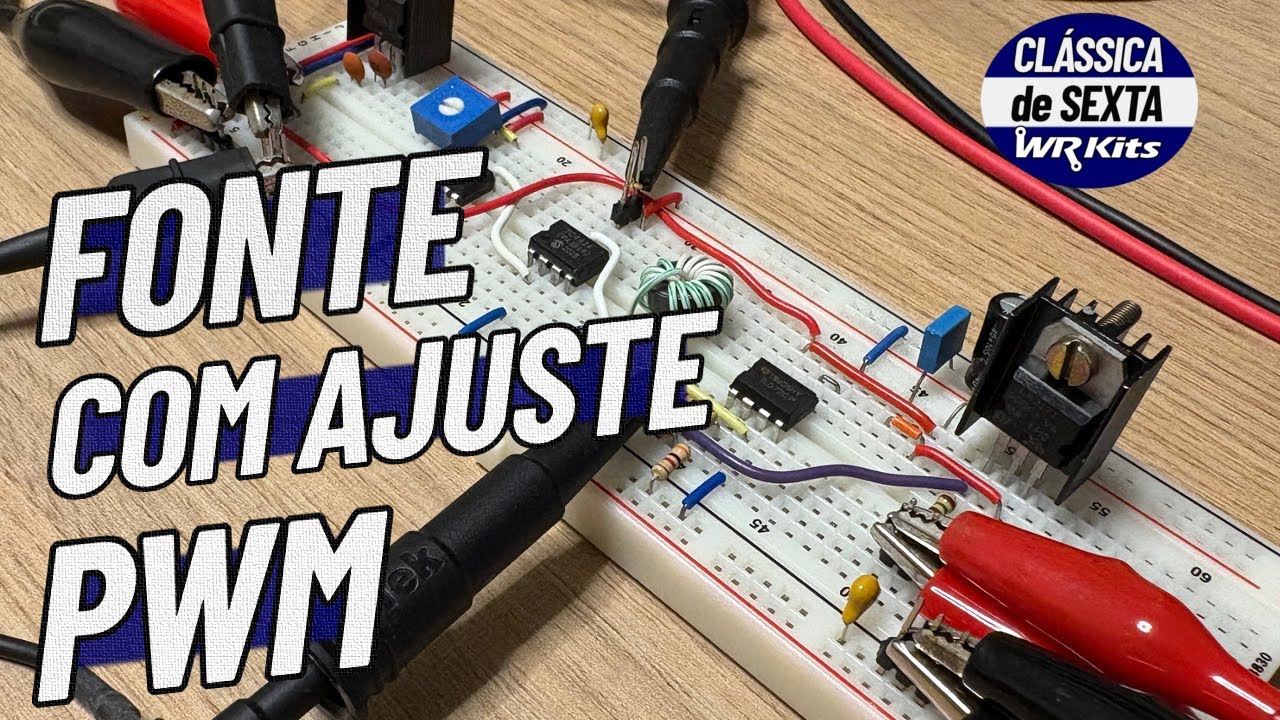 Fonte Linear Ajustável por PWM