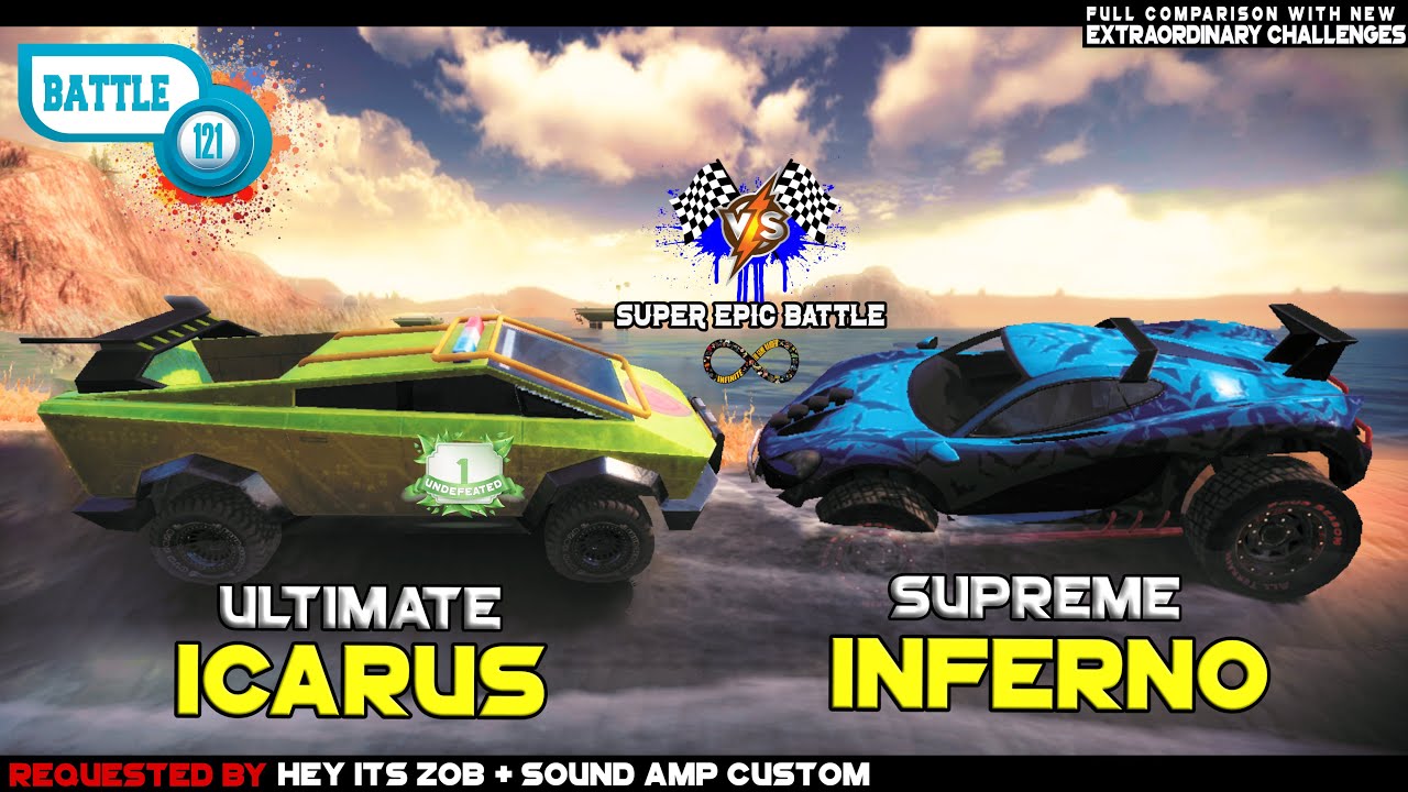 OFF THE ROAD ICARUS Vs INFERNO TESLA VS McLAREN INFINITE OPENWORLD GAME OTR | ANDROID GAMEPLAY 2023