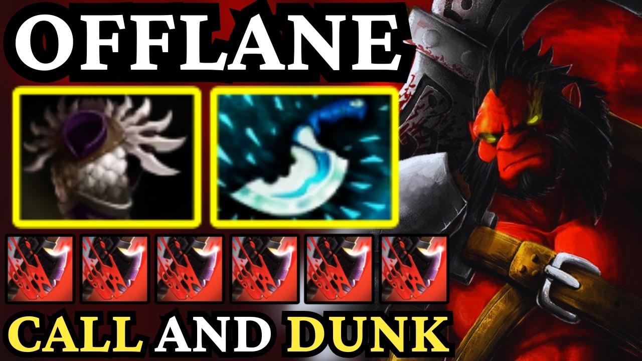 🔥 AXE Offlane &mdash; GOD MODE Blink Call & Dunk (NEW Patch 7.41a) 🔥 Dota 2 Offlane