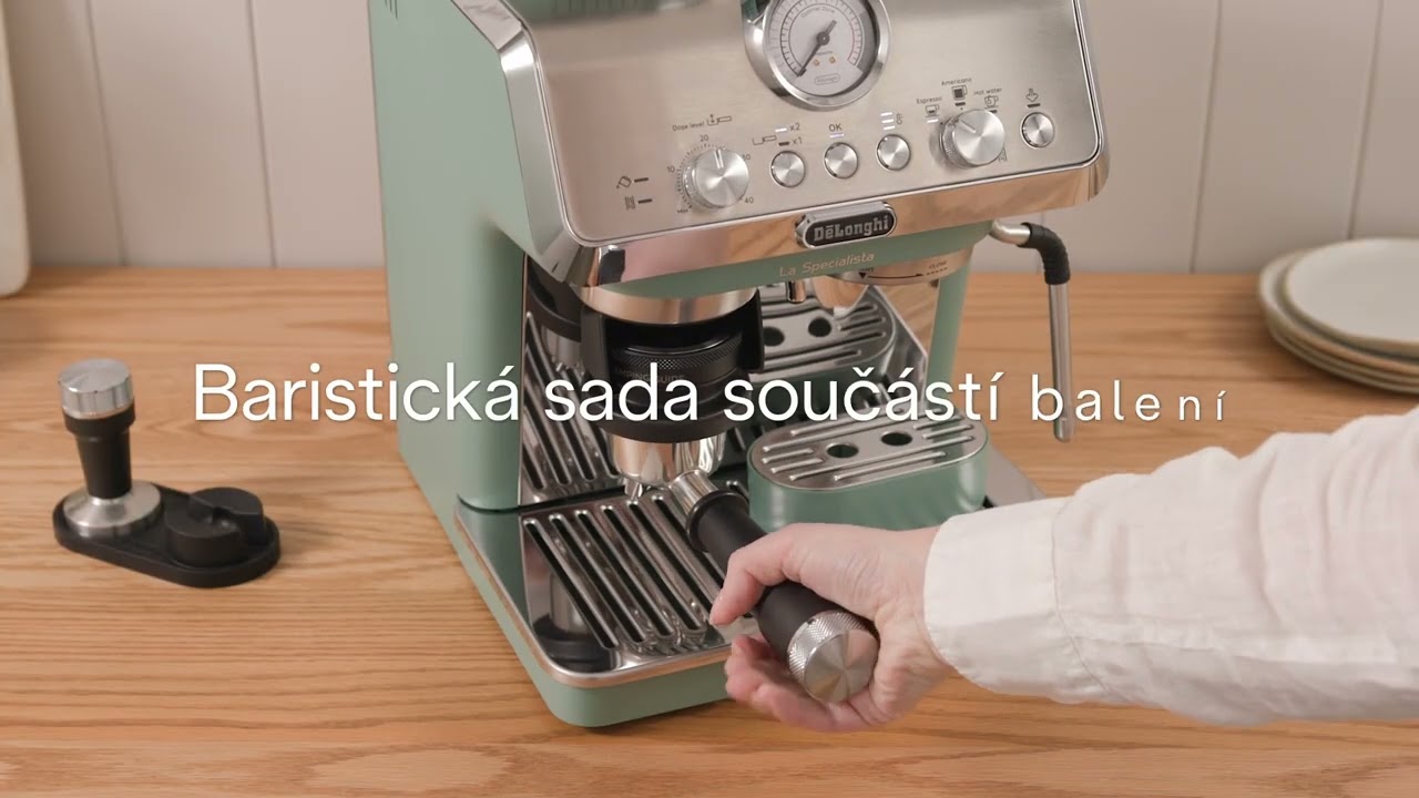 De&acute;Longhi CZ | La Specialista Arte EC 9155.GR| P&aacute;kov&eacute; k&aacute;vovary