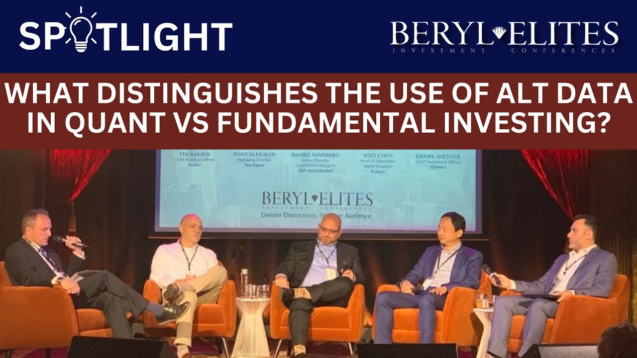 𝐄𝐃𝐔 𝐒𝐞𝐫𝐢𝐞𝐬 💡 What Distinguishes the Use of Alternative Data in Quant vs Fundamental Investing?