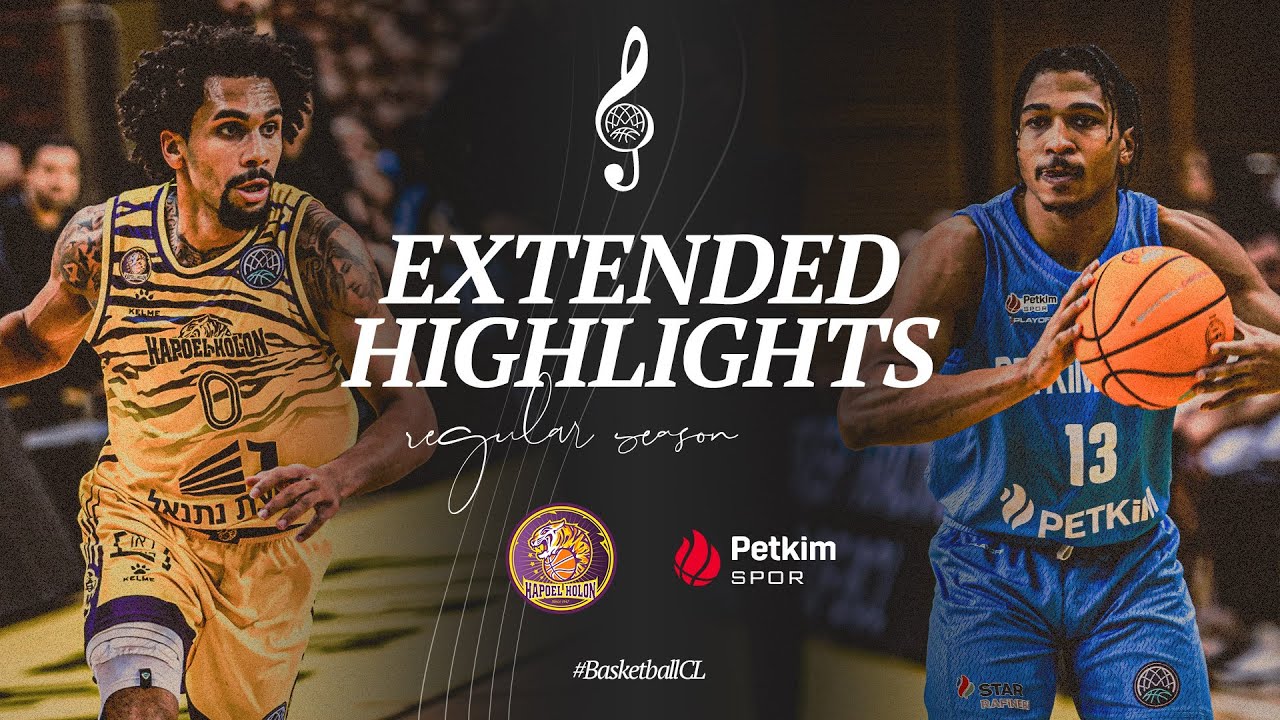 Hapoel Netanel Holon v Aliaga Petkimspor | Full Game Highlights | #BasketballCL 2024-25