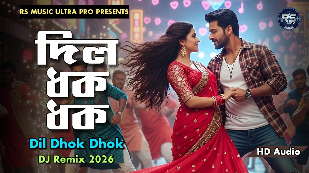 দিল ধক ধক | Dil Dhok Dhok | Kolkata Dance Track | DJ Remix 2026