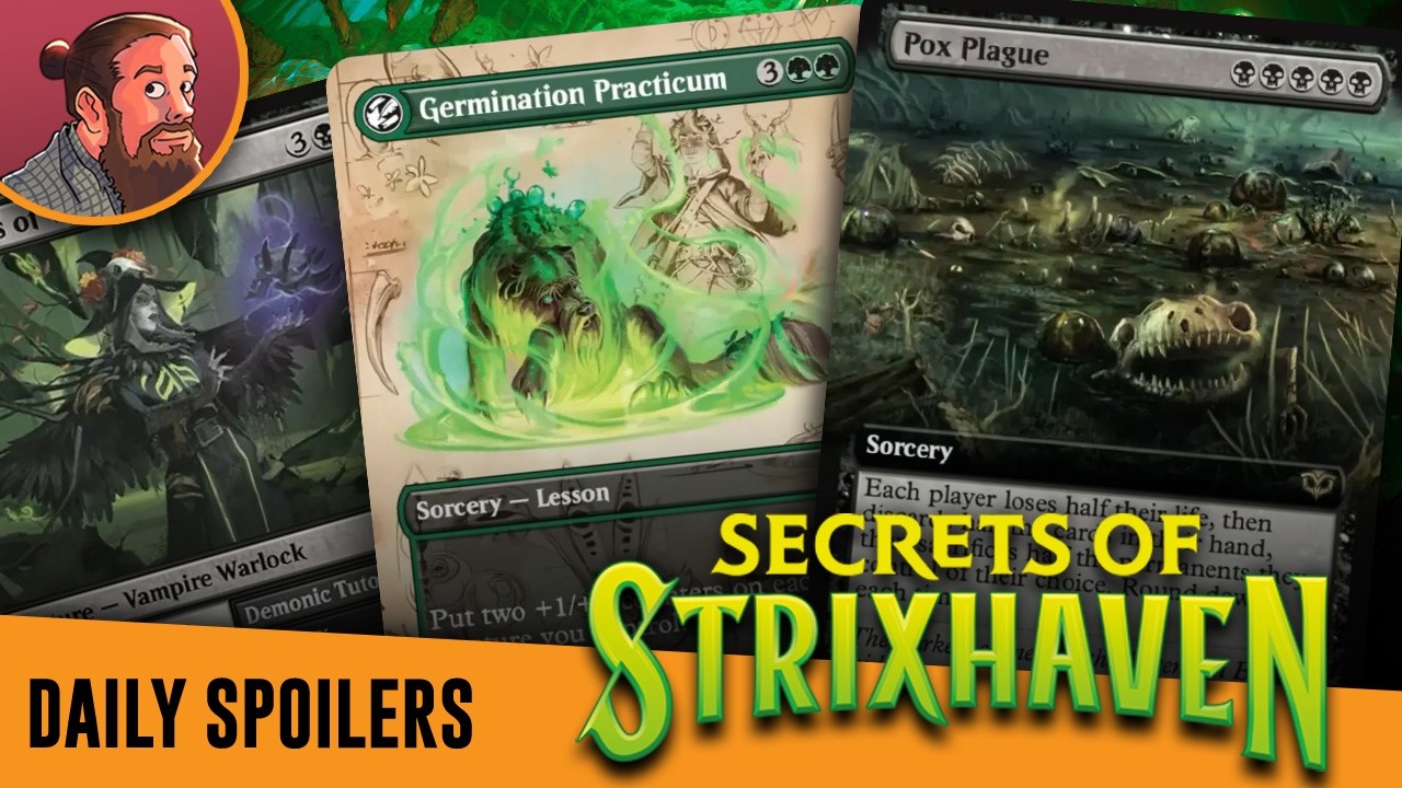 They Actually Printed a New Pox! | Secrets of Strixhaven Daily MTG Spoilers