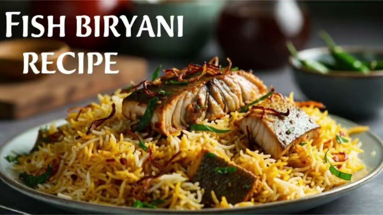 Fish Biryani Recipe by Dhaaba.