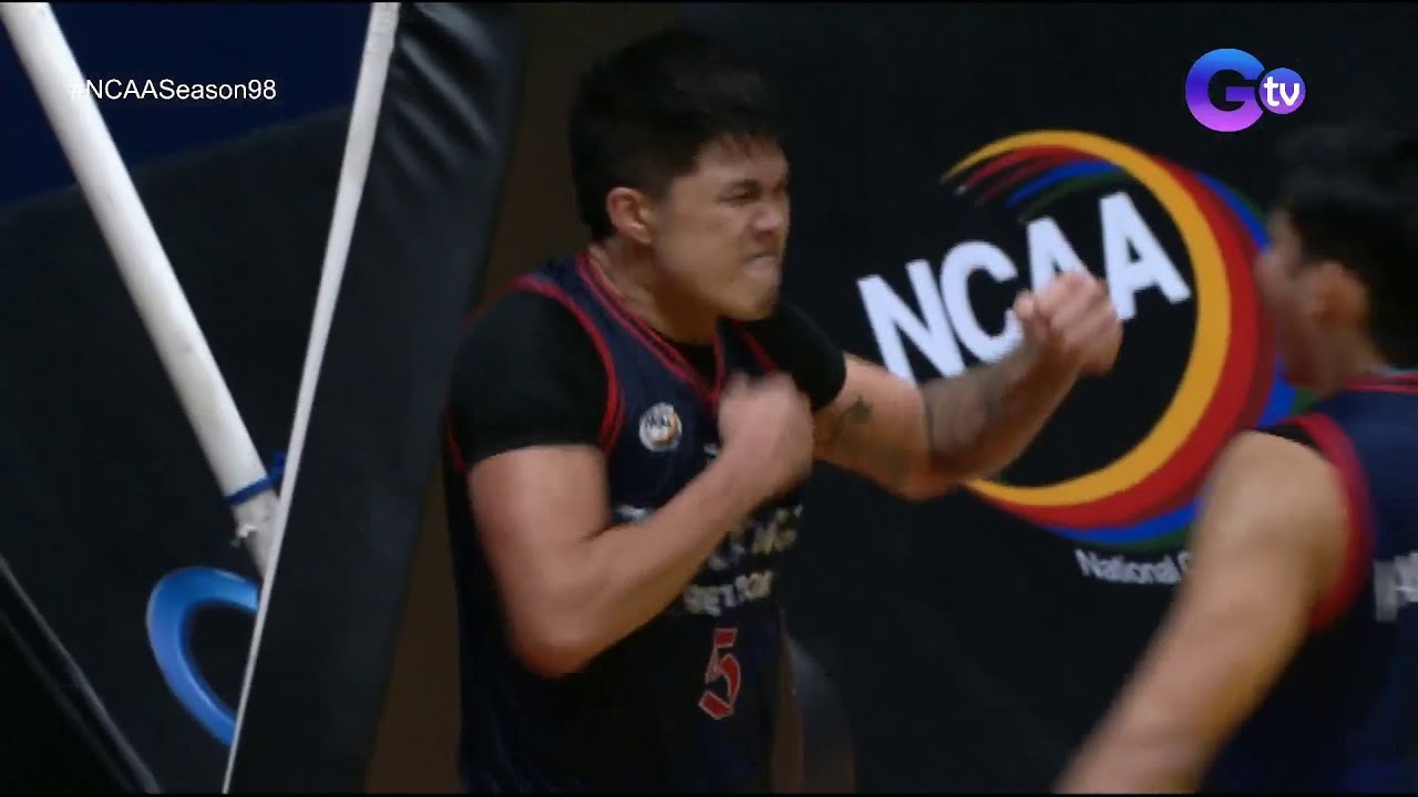 NCAA Season 98 | Have yourself a game, Mr. Sangalang! | Benilde vs. Letran (Men's Basketball Rd. 2)