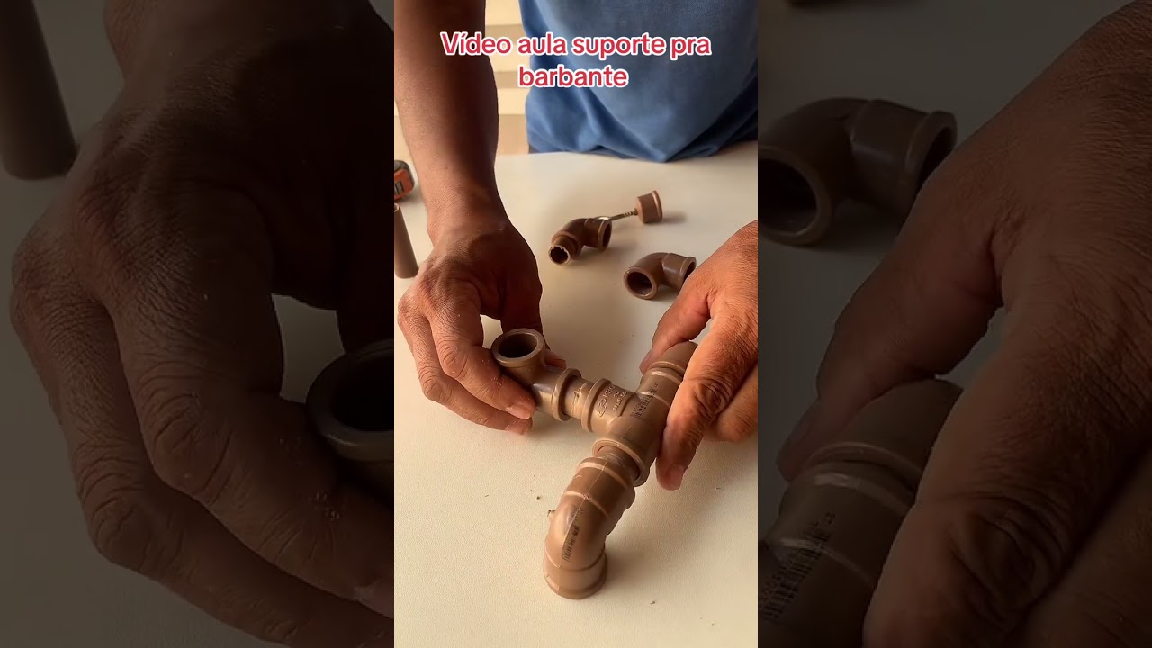 Vídeo aula suporte pra barbante