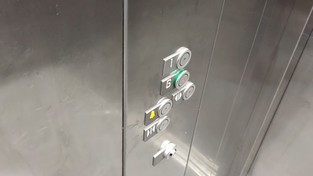 Kone Monospace Lift at Lidl in Epsom