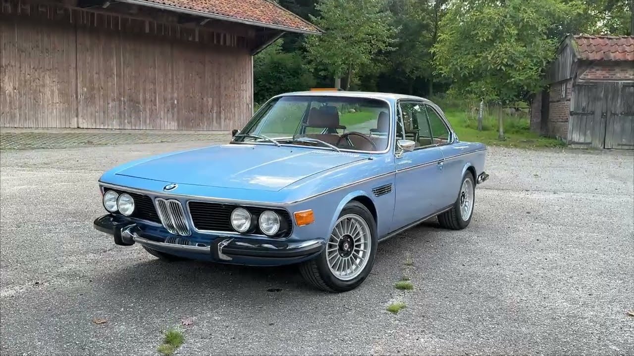 BMW 3.0 CSi in Fjord Blue over Tan Leather - 5-Speed Dogleg - Oldenzaal Classics
