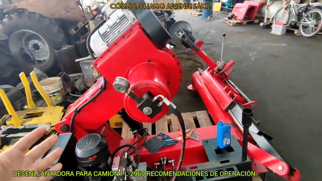 DESENLLANTADORA PARA CAMION. PL-2960. RECOMENDACIONES DE OPERACIÓN.