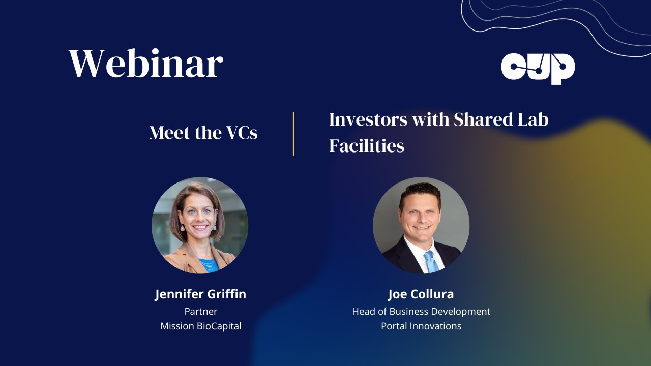 Meet the VCs - Investors with Shared Lab Facilities