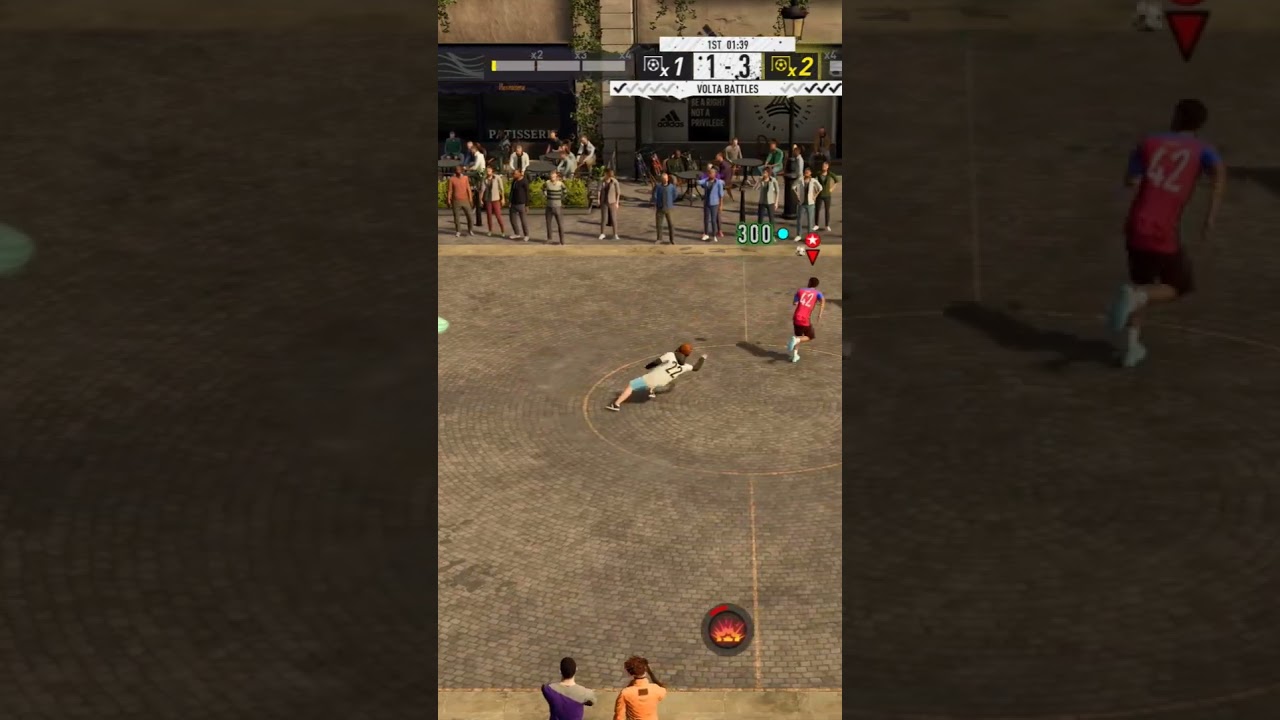 fifa street volta fifa 23 skills🔥#football #fifa #futsal #volta #shorts #gaming