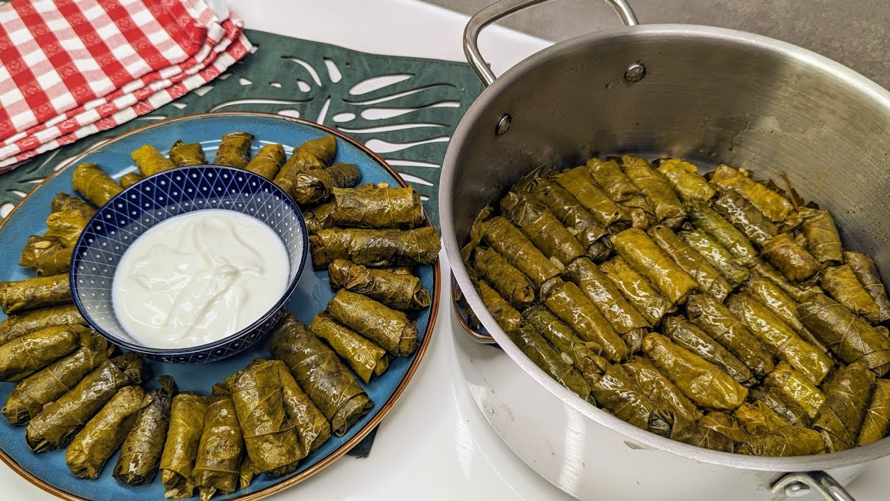 Gefüllte Weinblätter - Sarma - Vegetarisch mit Reis 😋 wir lieben das und bereiten das oft zu. Rezept