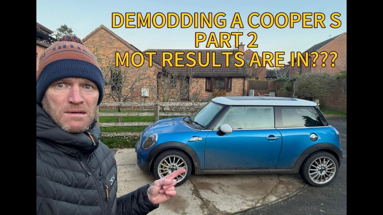 DEMODDING A MINI A COOPER S ?........PART 2!!