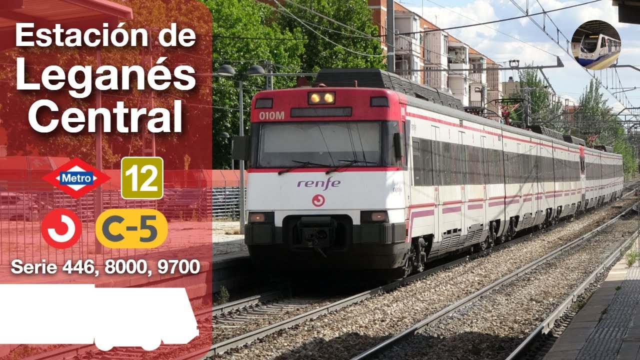 Circulaciones por la estación de Leganés | Metro de Madrid y Cercanías