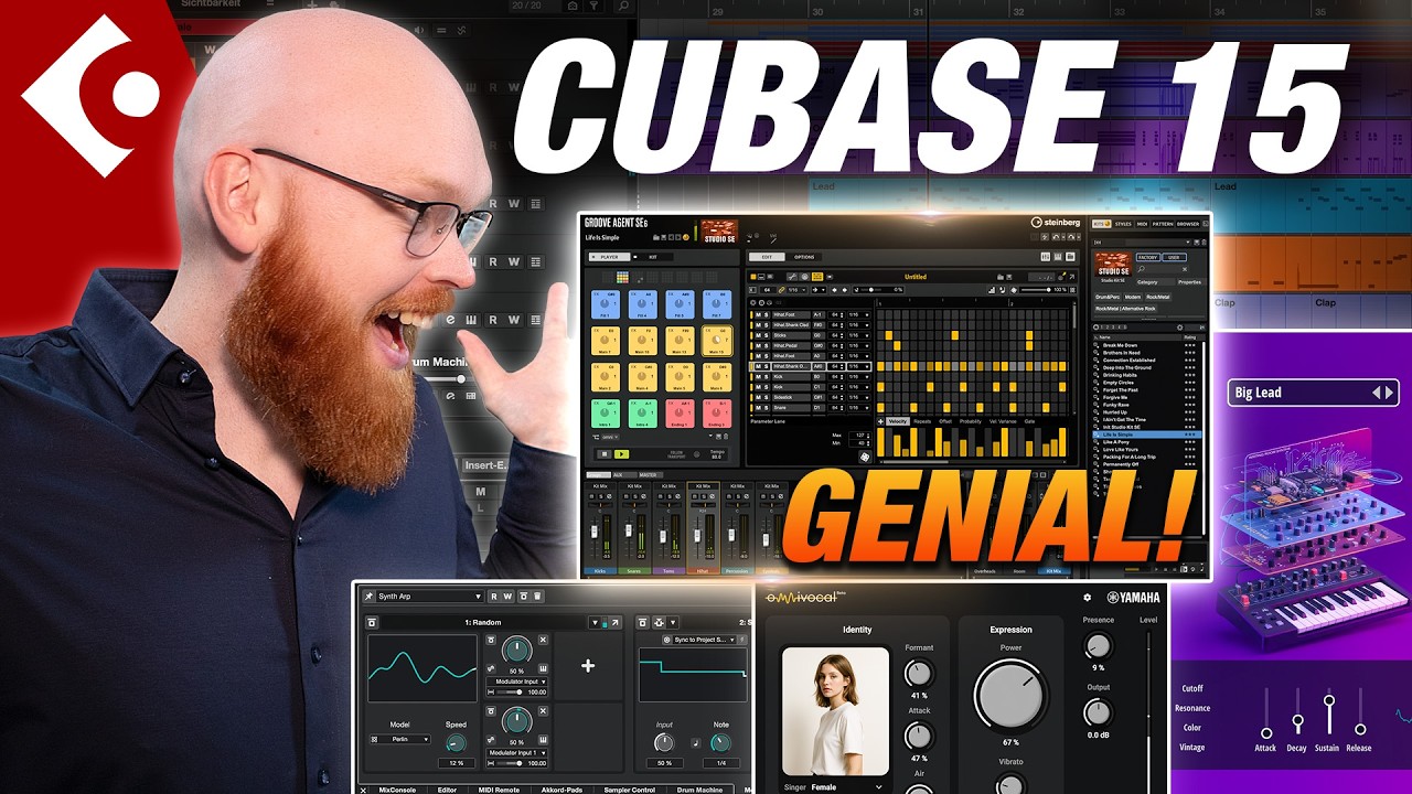 Cubase 15: Highlights & neue Funktionen in Steinberg Cubase 15