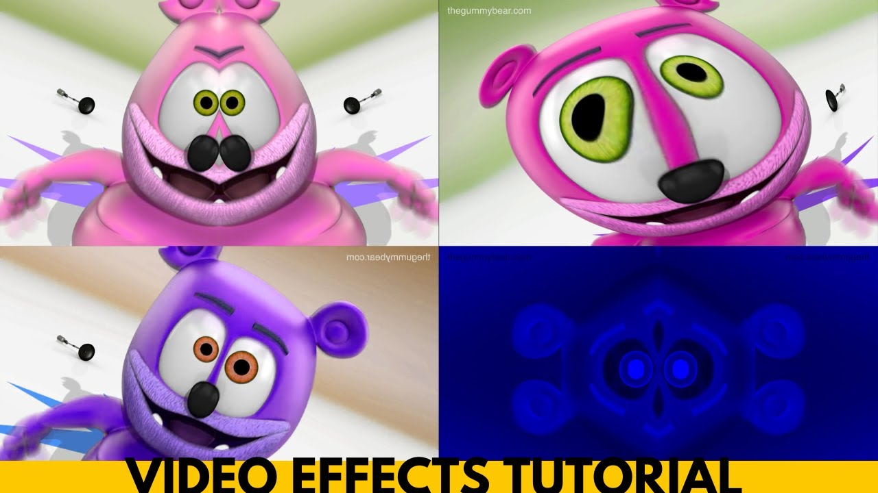 (VIDEO TUTORIAL) 1 MILLION URDU GERMAN OLD POLISH KOLSCH Gummy Bear Gummibär Song | VIDEO Effect