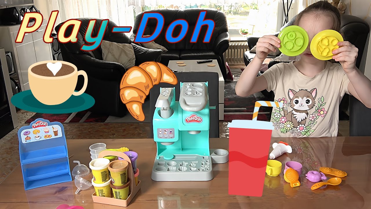 Play-Doh Kitchen Creations Café ☕ Was knetet Julia Leckeres für uns?
