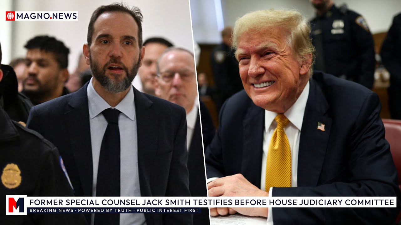 🇺🇸 Former Special Counsel 'Deranged' Jack Smith Grilled By Republicans in House Oversight Hearing