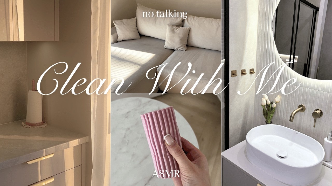 SPRING CLEAN WITH ME 🧼🫧🌷 Cleaning Motivation | No talking