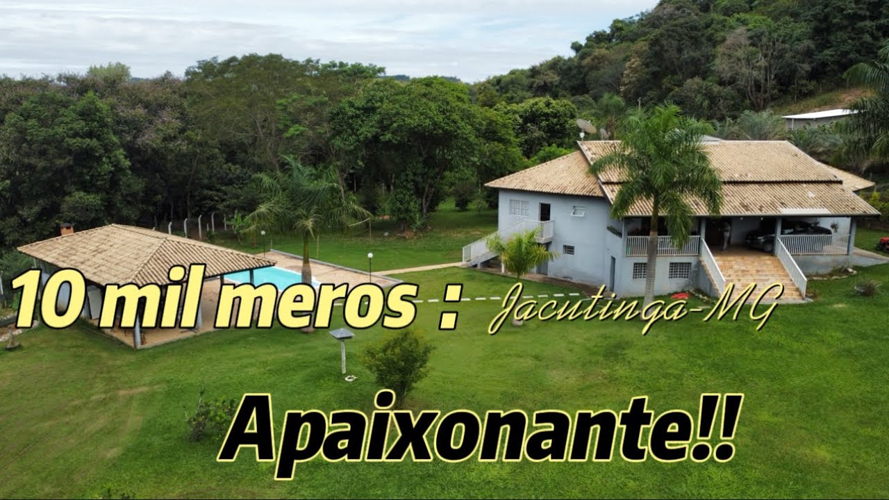 Linda chácara a venda em Jacutinga-MG