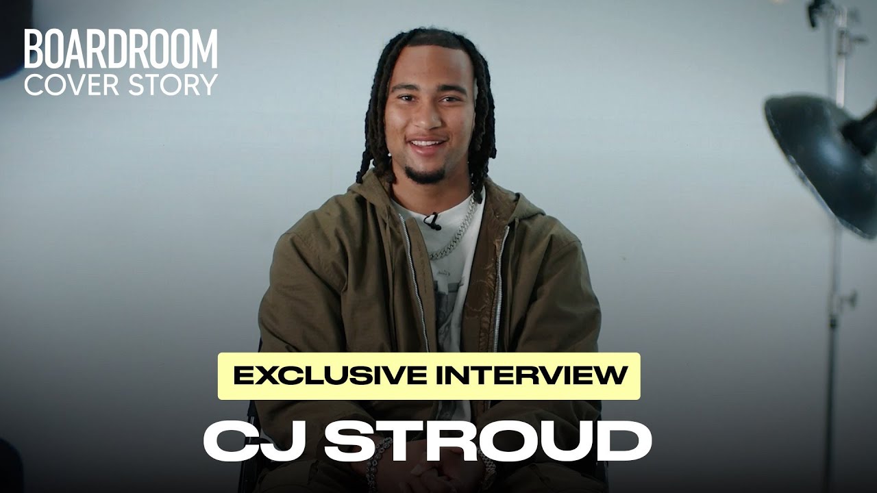 C.J. Stroud Shares His SECRETS To Success In the NFL | Exclusive Interview | Boardroom Cover Story