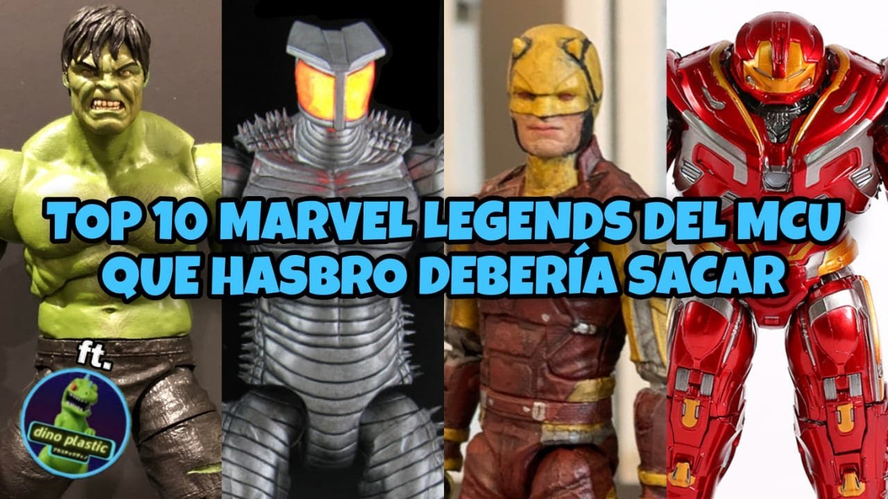 TOP 10 Figuras del MCU que Hasbro hubiese sacado | ft. dino plastic