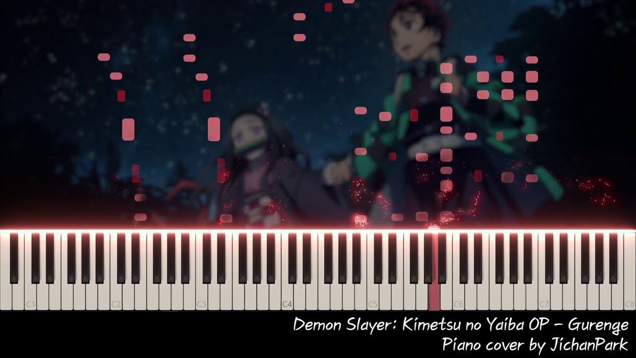 【Sheet/Tutorial】 Demon Slayer: Kimetsu no Yaiba OP - Gurenge (홍련화,紅蓮華)