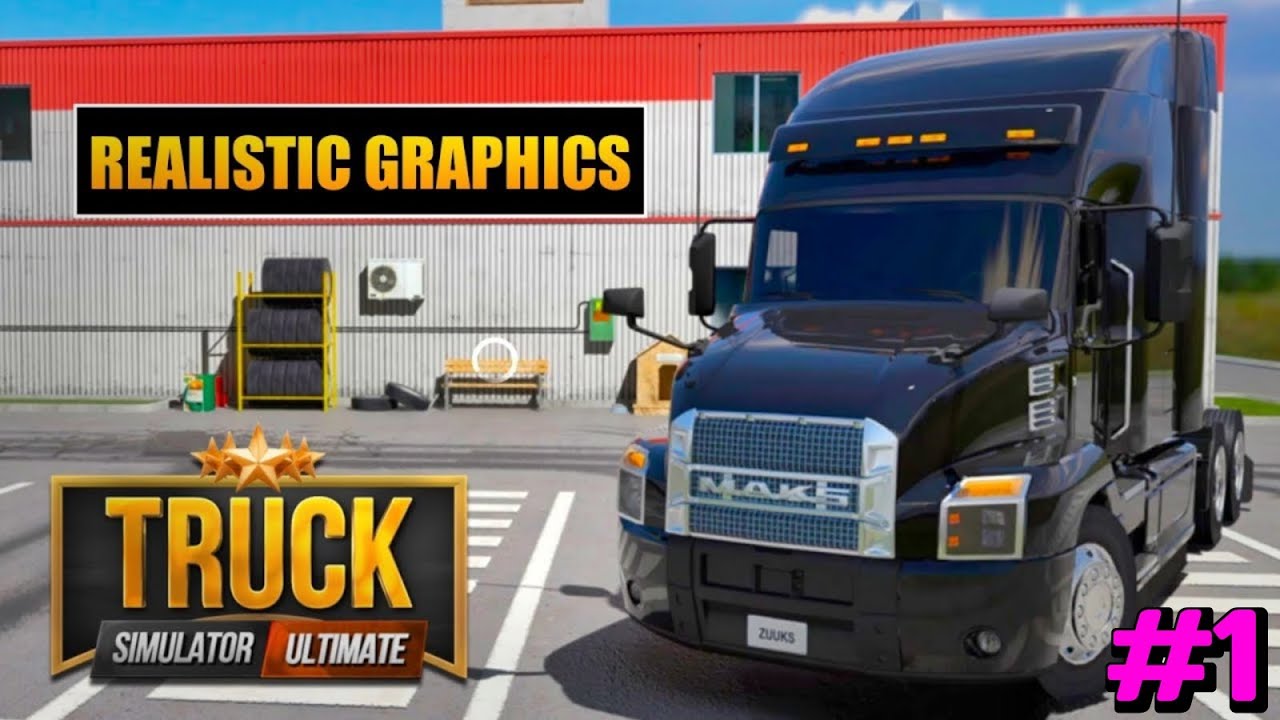 🚛 TRUCK SIMULATOR : ULTIMATE | ALL SETTINGS EXPLAINED | FIRST GAMEPLAY IN ANDROID | MADMAX9692 GAMER