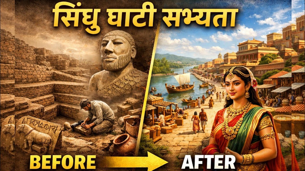 AI से देखो: 5000 साल पहले का भारत कितना एडवांस था? | Harappa Civilization Reality सिंधु घाटी सभ्यता