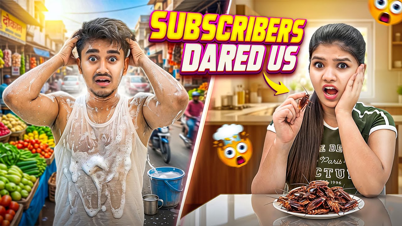 Subscriber Dare Challenge! 🤮😱 it&rsquo;s Deep Gungun 😜