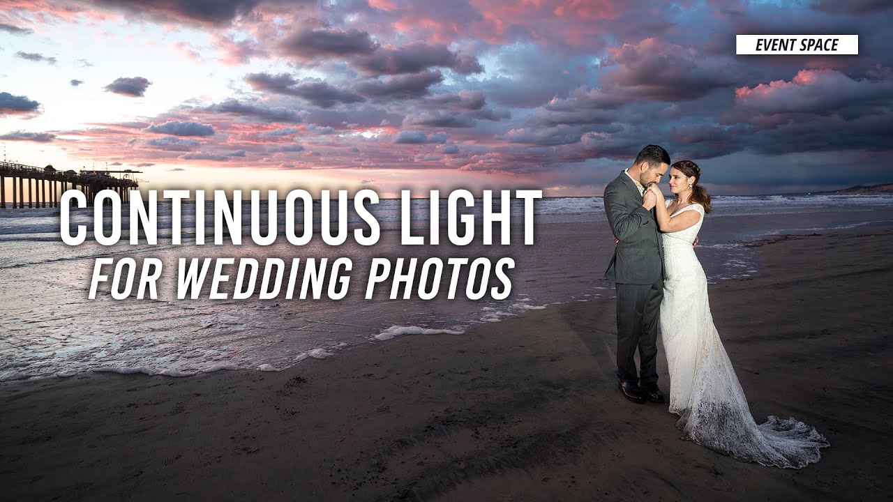 Mastering Continuous Light for Wedding Photography | B&H Event Space