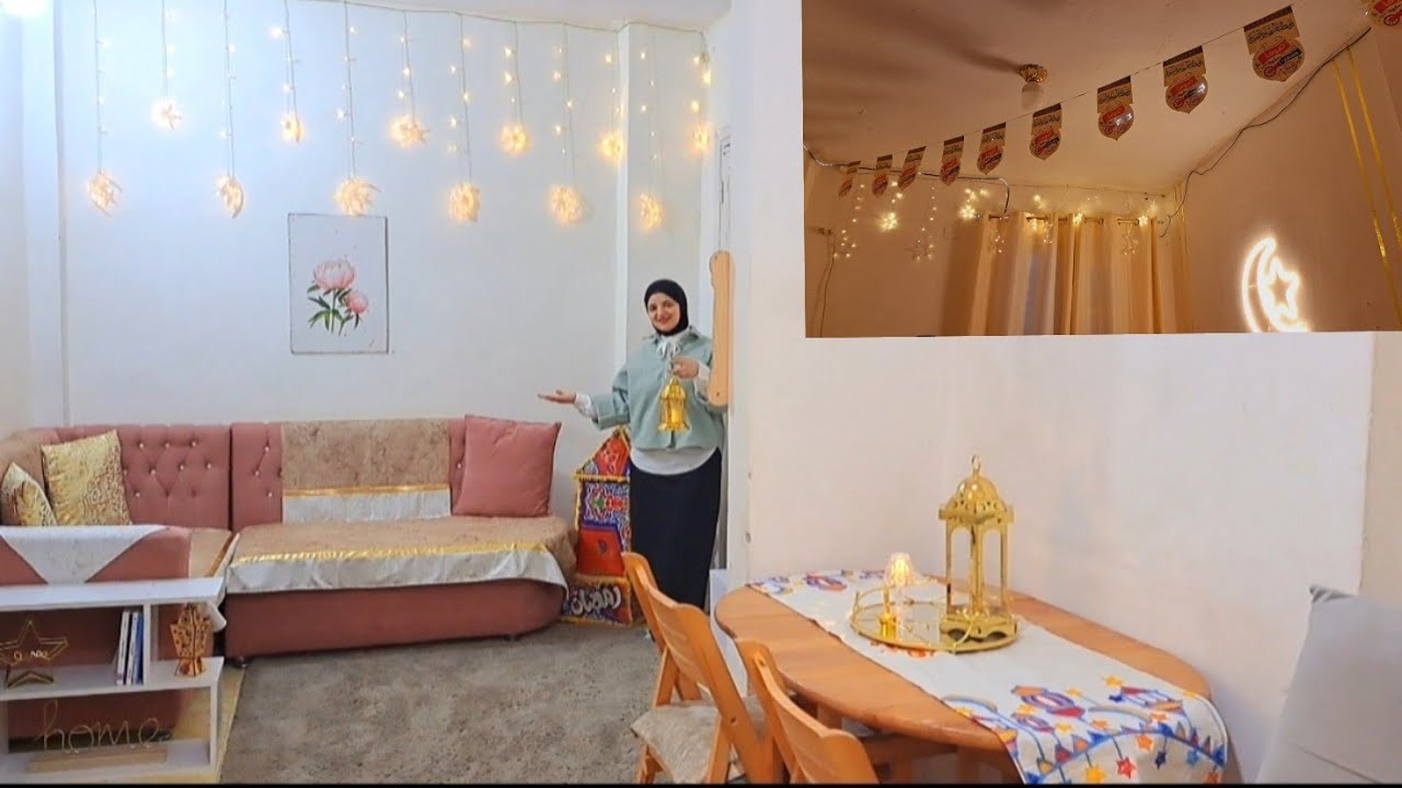جوله في شقتي بعد الفرش والتجديد🥳السجاد والفرش الجديد نور الشقه وجهزتها لشهر رمضان بالزينه كمان