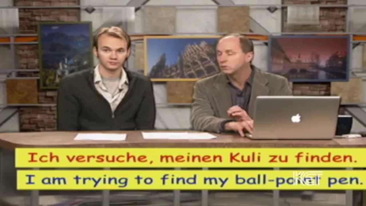 versuchen + infinitive phrase