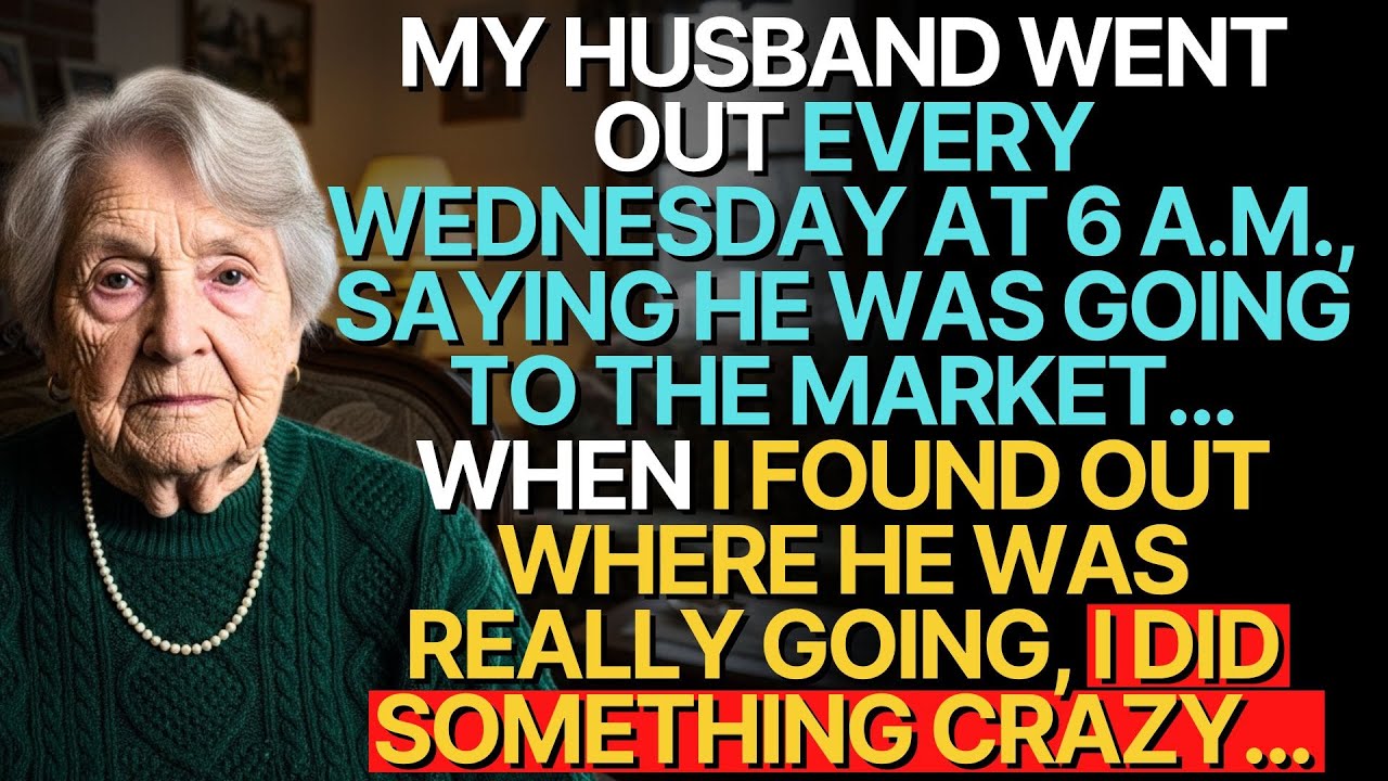 MY HUSBAND WENT OUT SAYING HE WAS GOING TO THE MARKET... BUT THEN.👵🥀 A TRUE STORY ABOUT THIS GRANDMA
