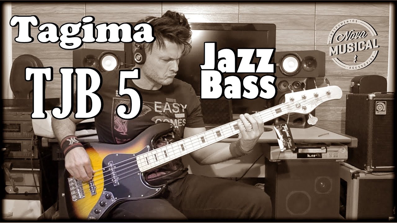 Contrabaixo 5 Cordas Tagima TJB5 Jazz Bass Classic Series