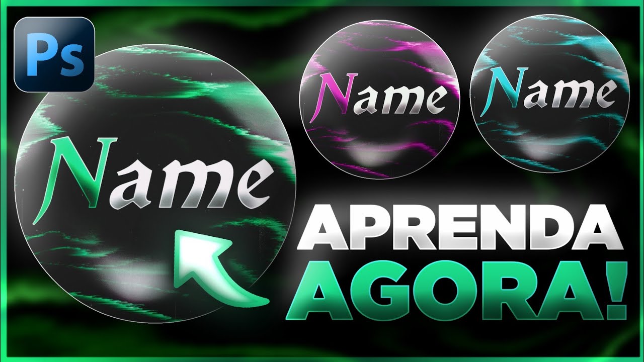 COMO FAZER LOGO PARA PERFIL GAMER | FÁCIL E RÁPIDO PELO PS TOUCH ANDROID!