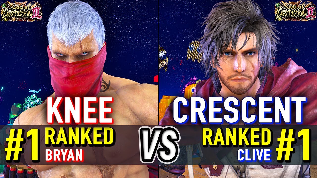 T8 🔥 KNEE (#1 Ranked Bryan) vs CRESCENT (#1 Ranked Clive) 🔥 Tekken 8 High Level Gameplay