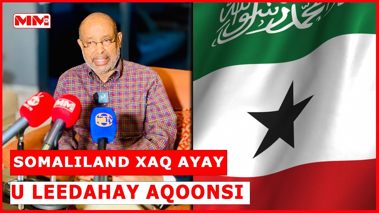 “Ummadda Somaliland xaq ayay u leedahay aqoonsi” Prof Axmed Ismaaciil Samatar