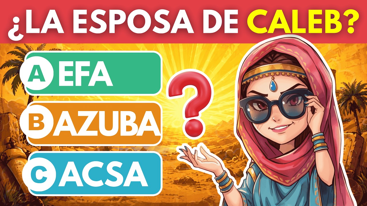 Personajes Poco Conocidos del Antiguo Testamento | Trivia de la Biblia con Preguntas y Respuestas🧠🔥