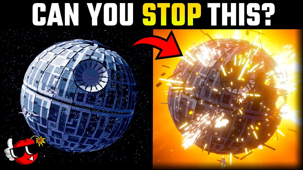 Сможете ли вы ОСТАНОВИТЬ уничтожение Звезды Смерти в Lego Star Wars?