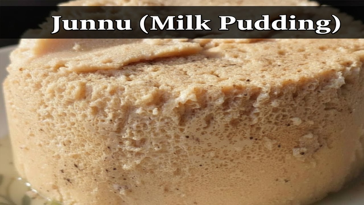 Making of Junnu - Milk Cake with just 3 ingredents 