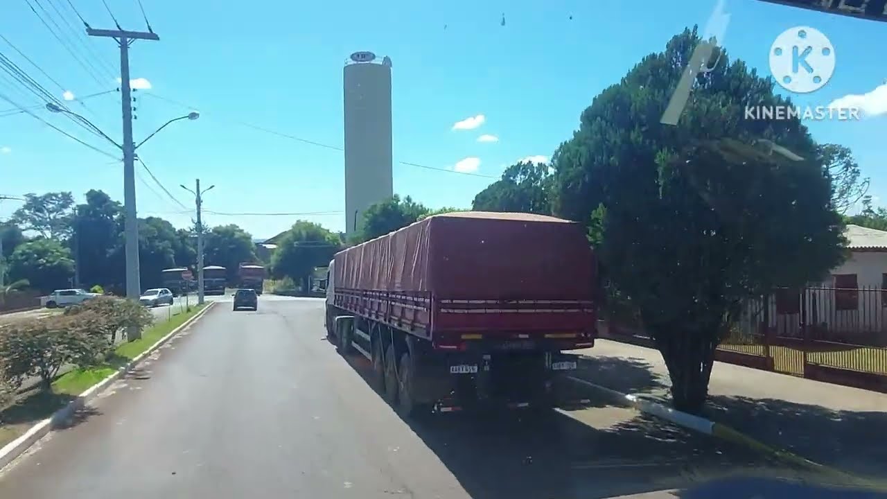 Chegando no destino, em Três Passos RS. Vídeo 01 - 16/02