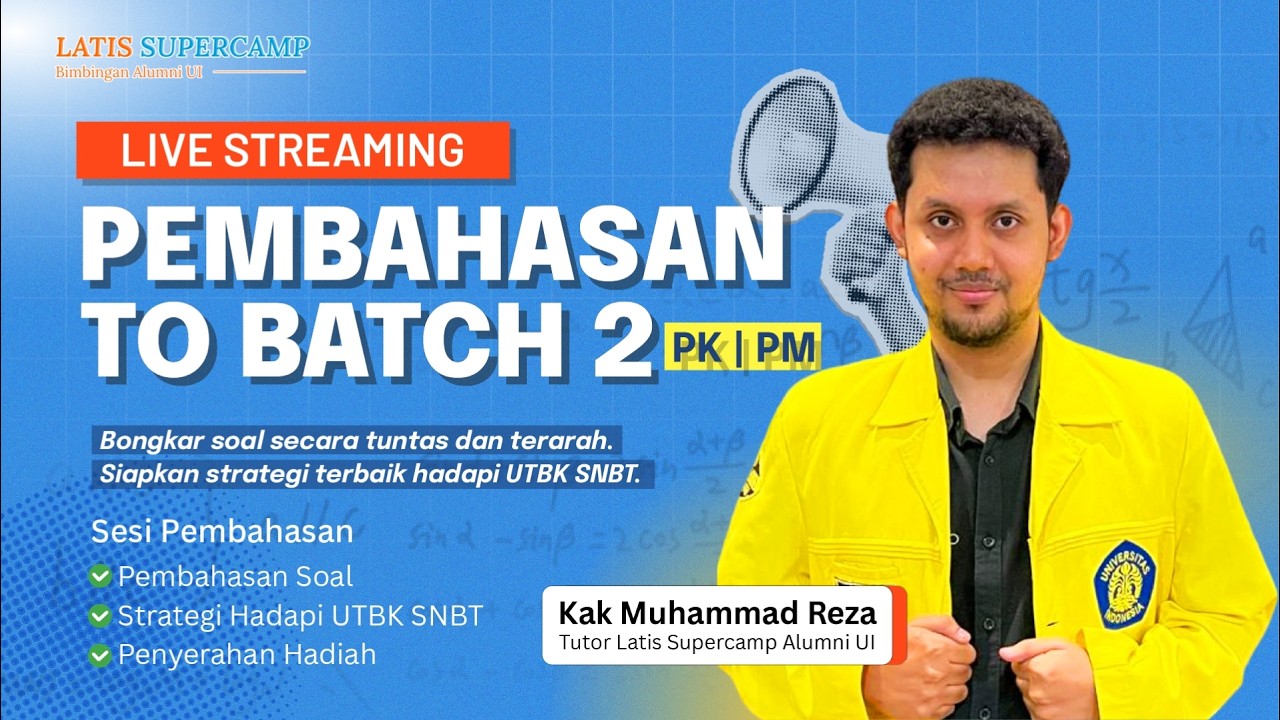 Ngebuburit: Live Pembahasan TO Batch 2