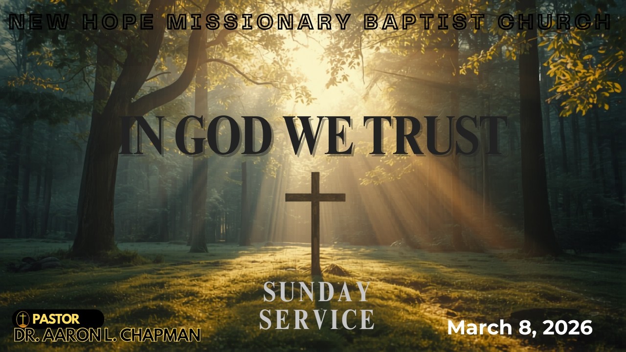 IN GOD WE TRUST!! | 11am Worship Services
