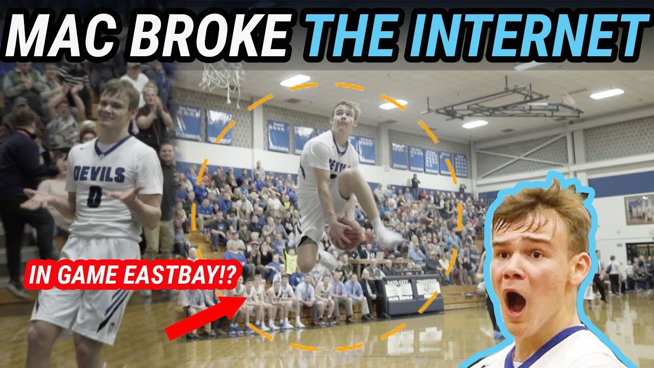 Mac McClung Goes BETWEEN THE LEGS & JORDAN SHRUGS!! Most Epic HS Dunker EVER 🔥