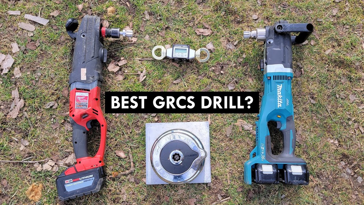 Milwaukee Drill Vs Makita Drill on the GRCS